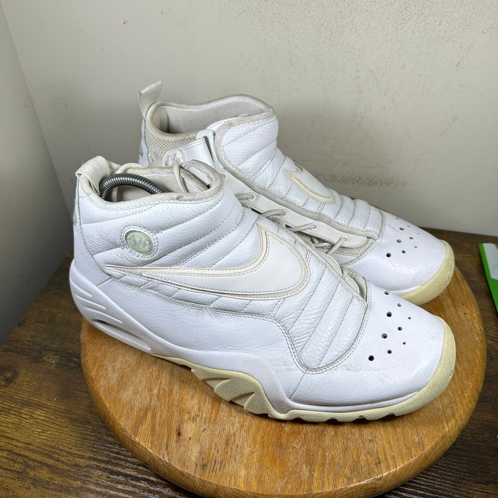Nike Air Flightposite Mens White Basketball Shoes Size 13 880869-101